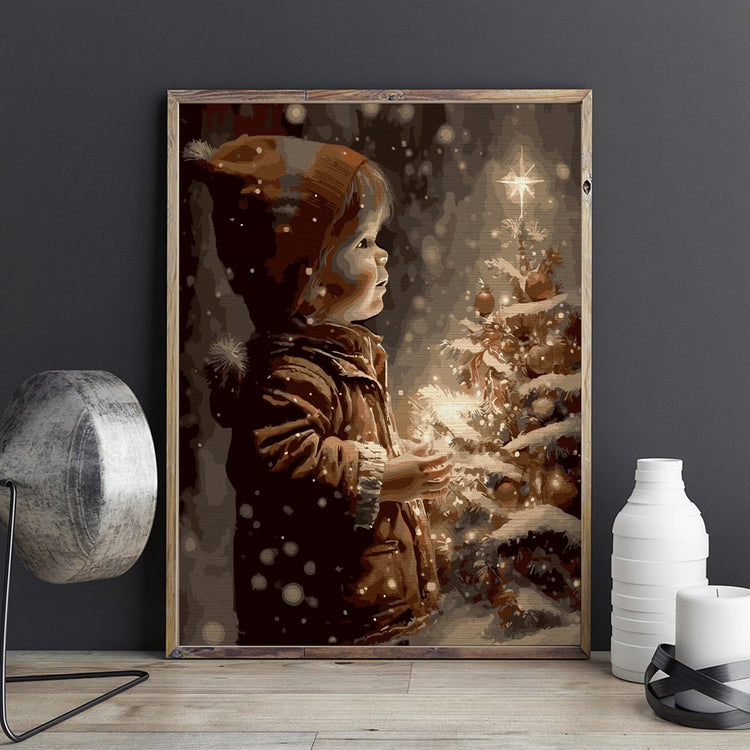 Snow Time - Pictură pe numere - Pictorul Fericit