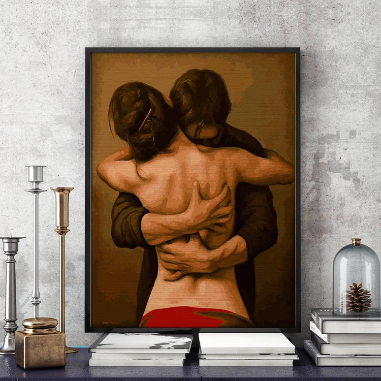Soulmates - Pictură pe numere - Pictorul Fericit