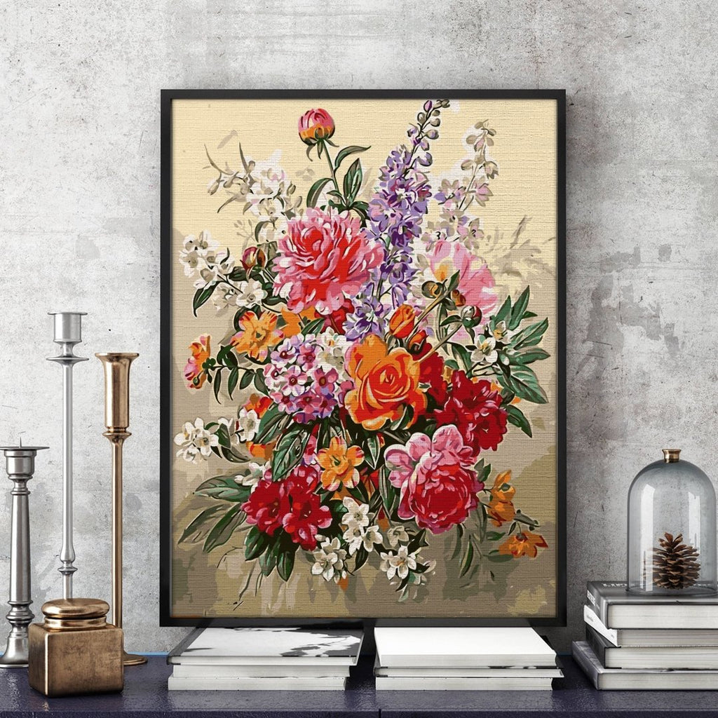 Spring Bouquet - Pictură pe numere - Pictorul Fericit