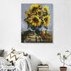 Sunflower Sunshine - Goblen cu diamante