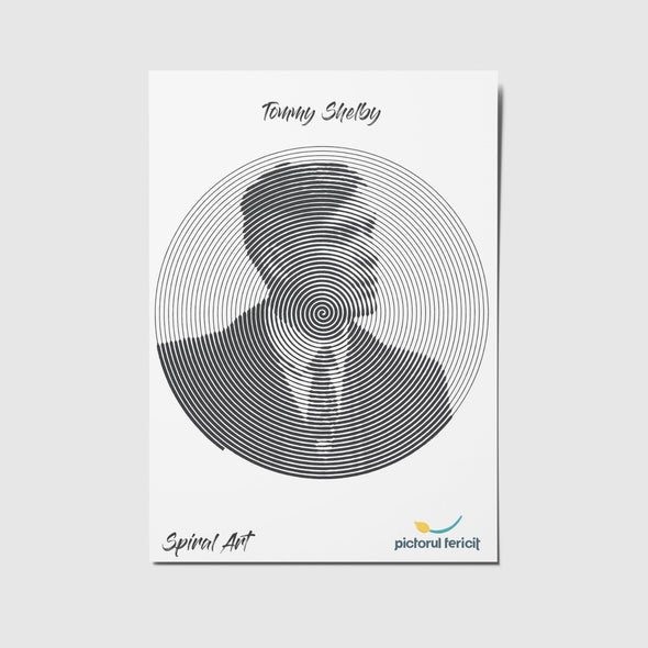 Tommy Shelby - Spiral Art - Pictorul Fericit