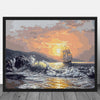 Turbulent Sea - Pictură pe numere
