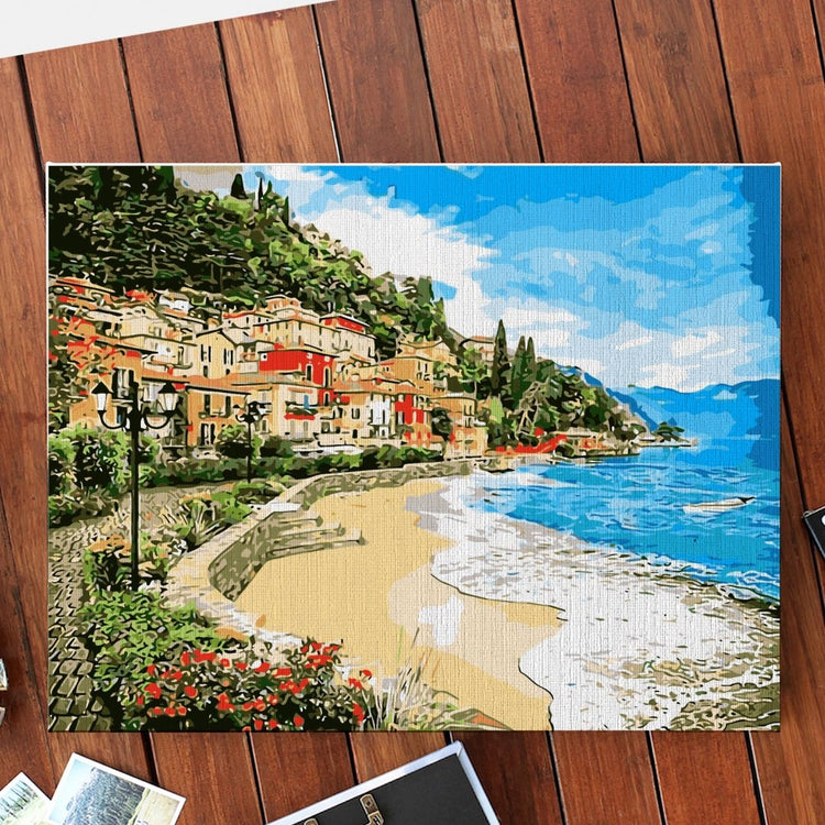 Vacation Vibes - Pictură pe numere - Pictorul Fericit