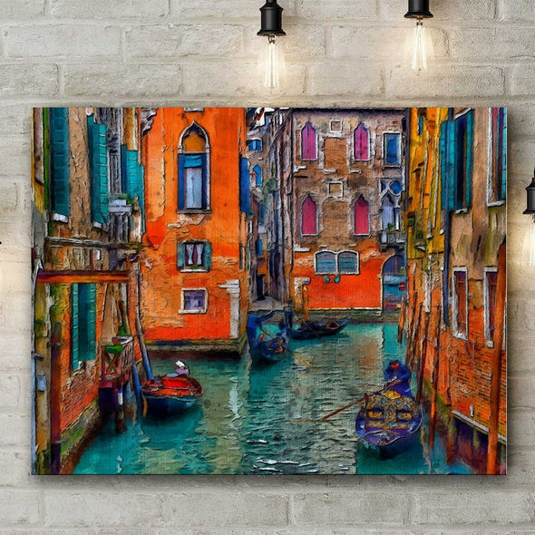 Venice in colors - Pictură pe numere - Pictorul Fericit