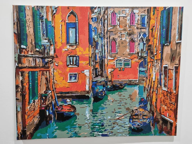 Venice in colors - Pictură pe numere - Pictorul Fericit
