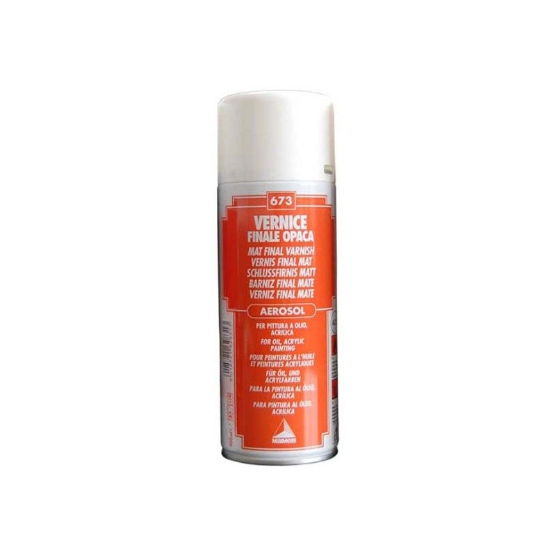 Vernis Spray Mat 673, Universal, Incolor, Filtru Uv, 400 Ml, Maimeri