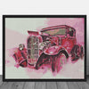 Vintage Car - Pictură pe numere