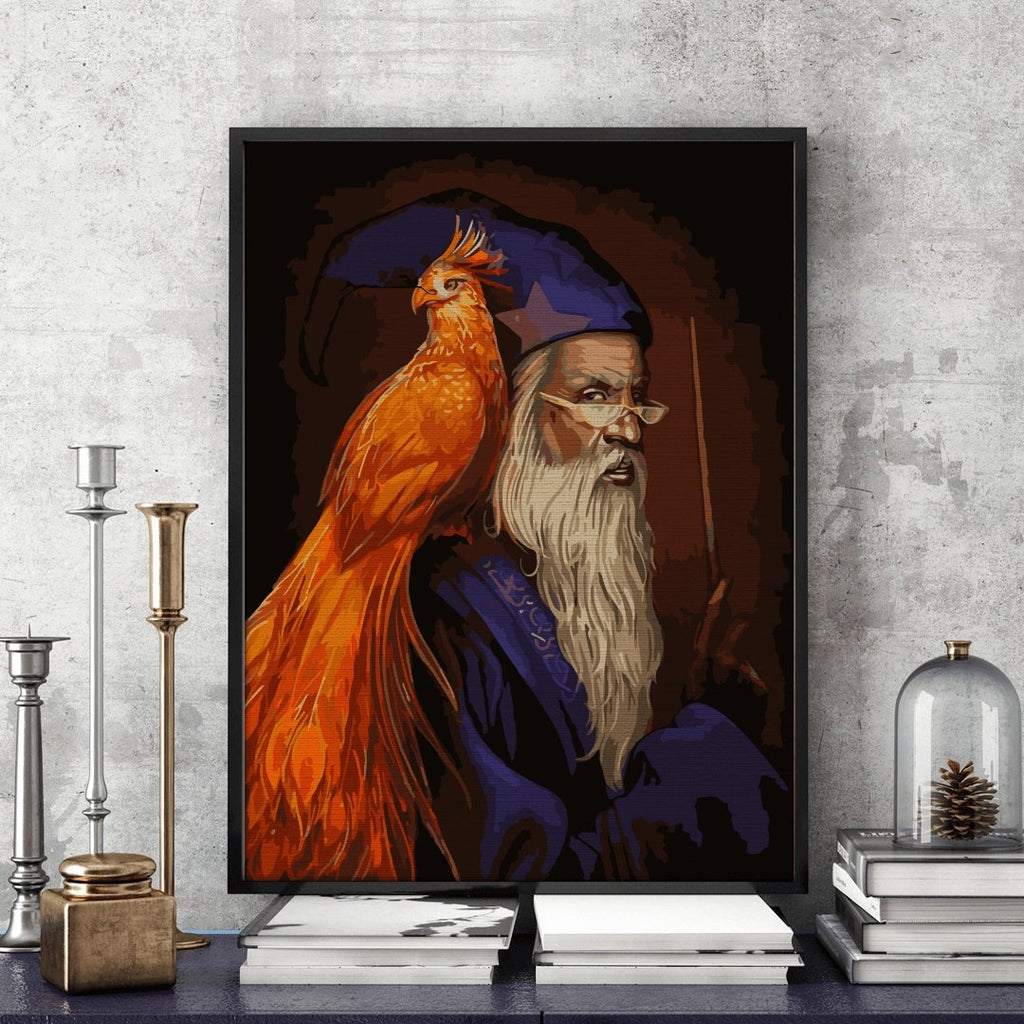 Wise wizard - Pictură pe numere - Pictorul Fericit